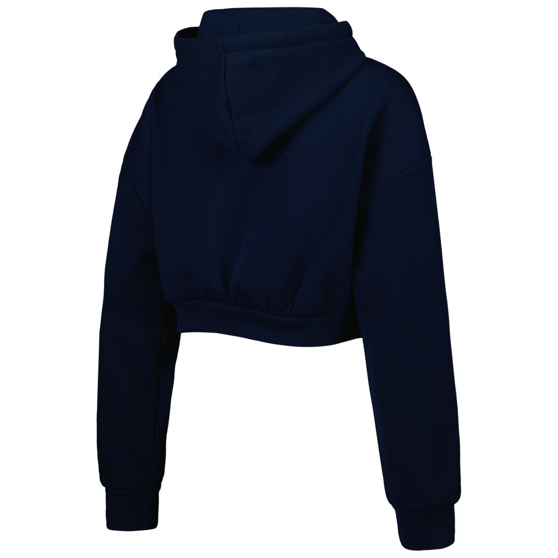 Tennessee Titans The Wild Collective Women's Cropped Pullover Hoodie Navy | NFL