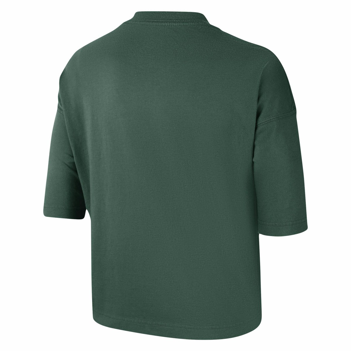 Milwaukee Bucks Women's Essential Boxy T-Shirt Hunter Green - NBA
