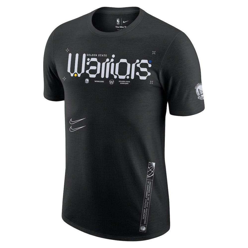 Golden State Warriors Courtside Air Traffic Control Max90 T-Shirt Black - NBA