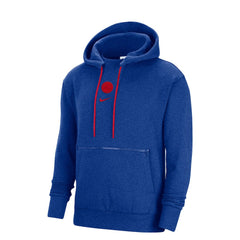 Philadelphia 76ers Courtside Versus Flight Pullover Hoodie Heather Royal - NBA