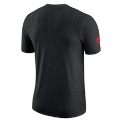 Philadelphia 76ers Courtside Versus Flight Max90 T-Shirt Heather Black - NBA