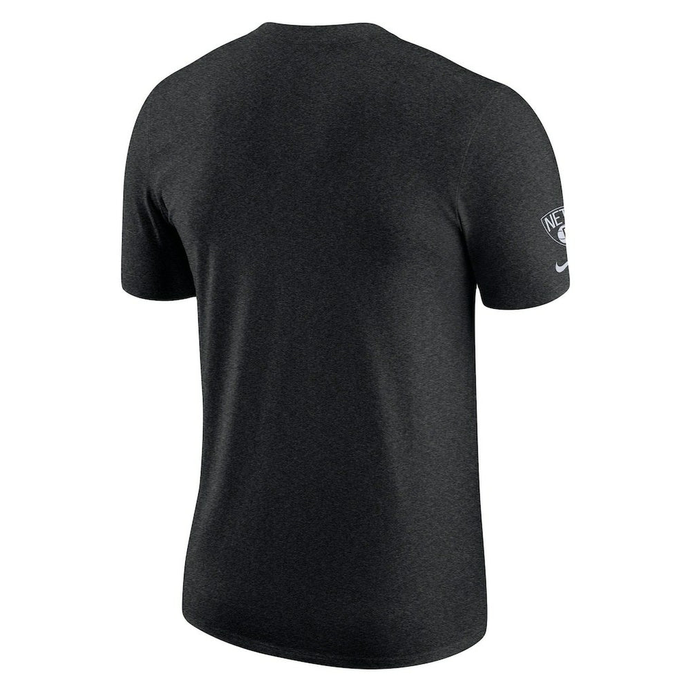 Brooklyn Nets Courtside Versus Flight Max90 T-Shirt Heather Black - NBA