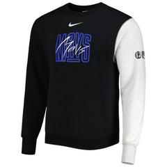 Dallas Mavericks Courtside Versus Force & Flight Pullover Sweatshirt Black/Heather Gray - NBA