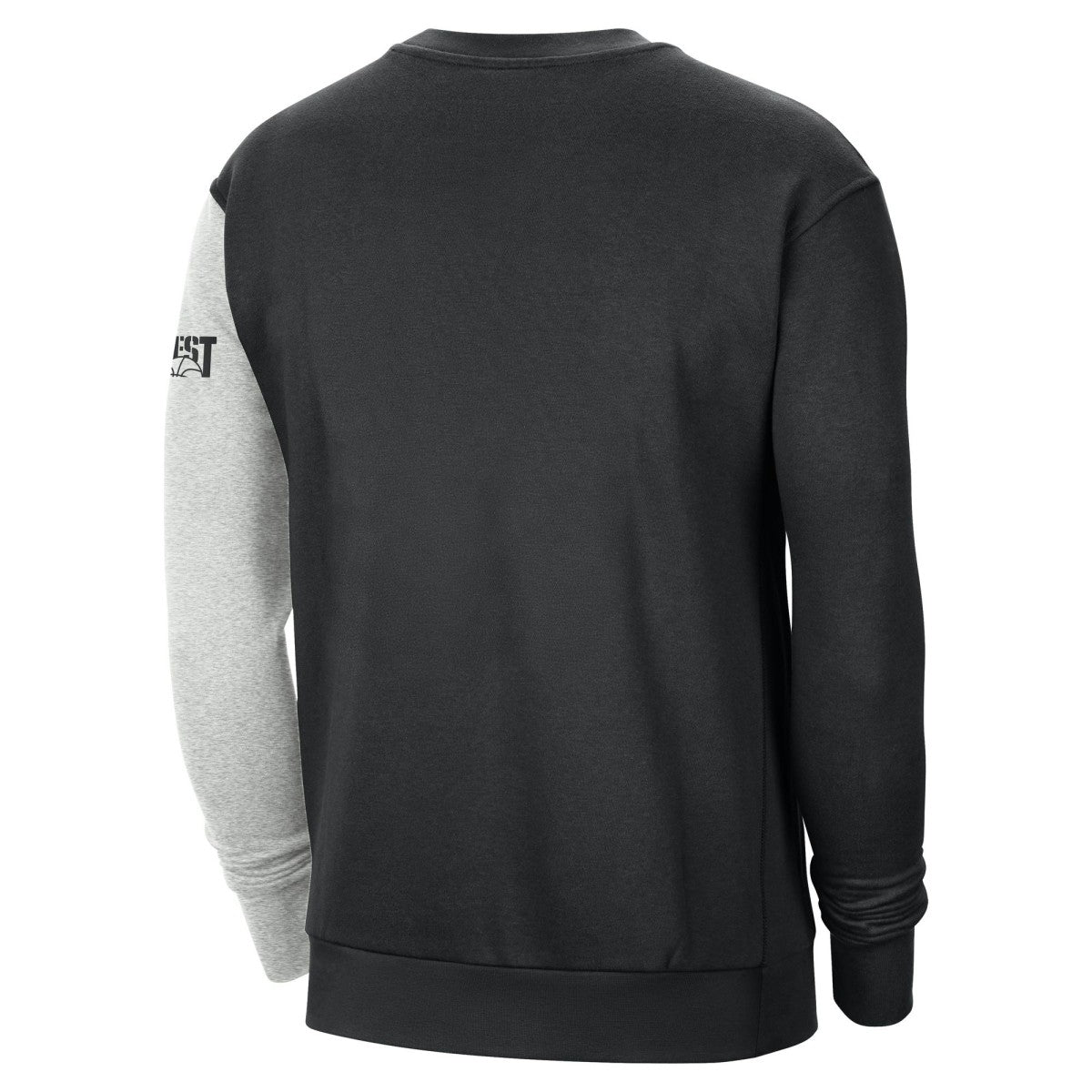 Phoenix Suns Courtside Versus Force & Flight Pullover Sweatshirt Black/Heather Gray - NBA