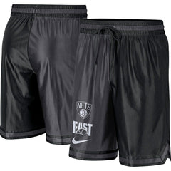 Brooklyn Nets Courtside Versus Force Split DNA Performance Shorts Black/Anthracite - NBA