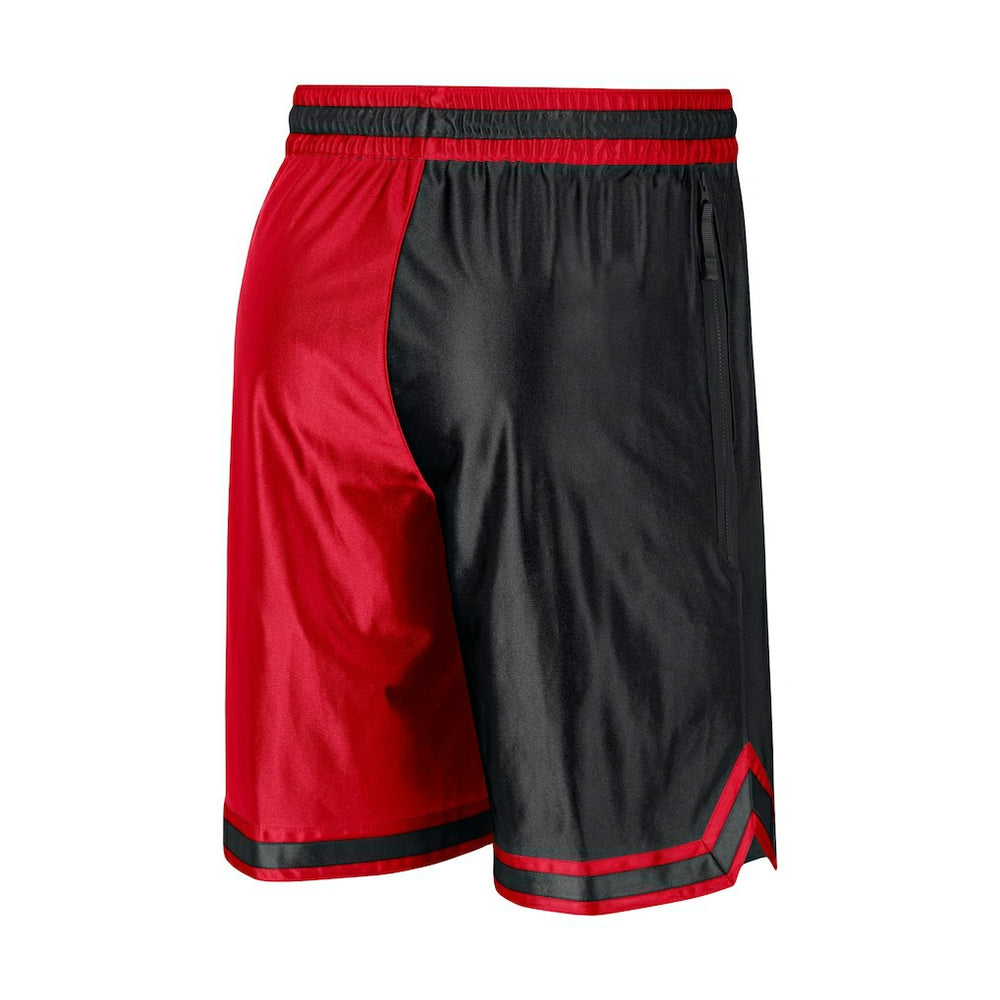 Chicago Bulls Courtside Versus Force Split DNA Performance Shorts Red/Black - NBA