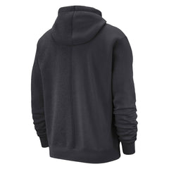 Brooklyn Nets Courtside Versus Stitch Split Pullover Hoodie Anthracite - NBA