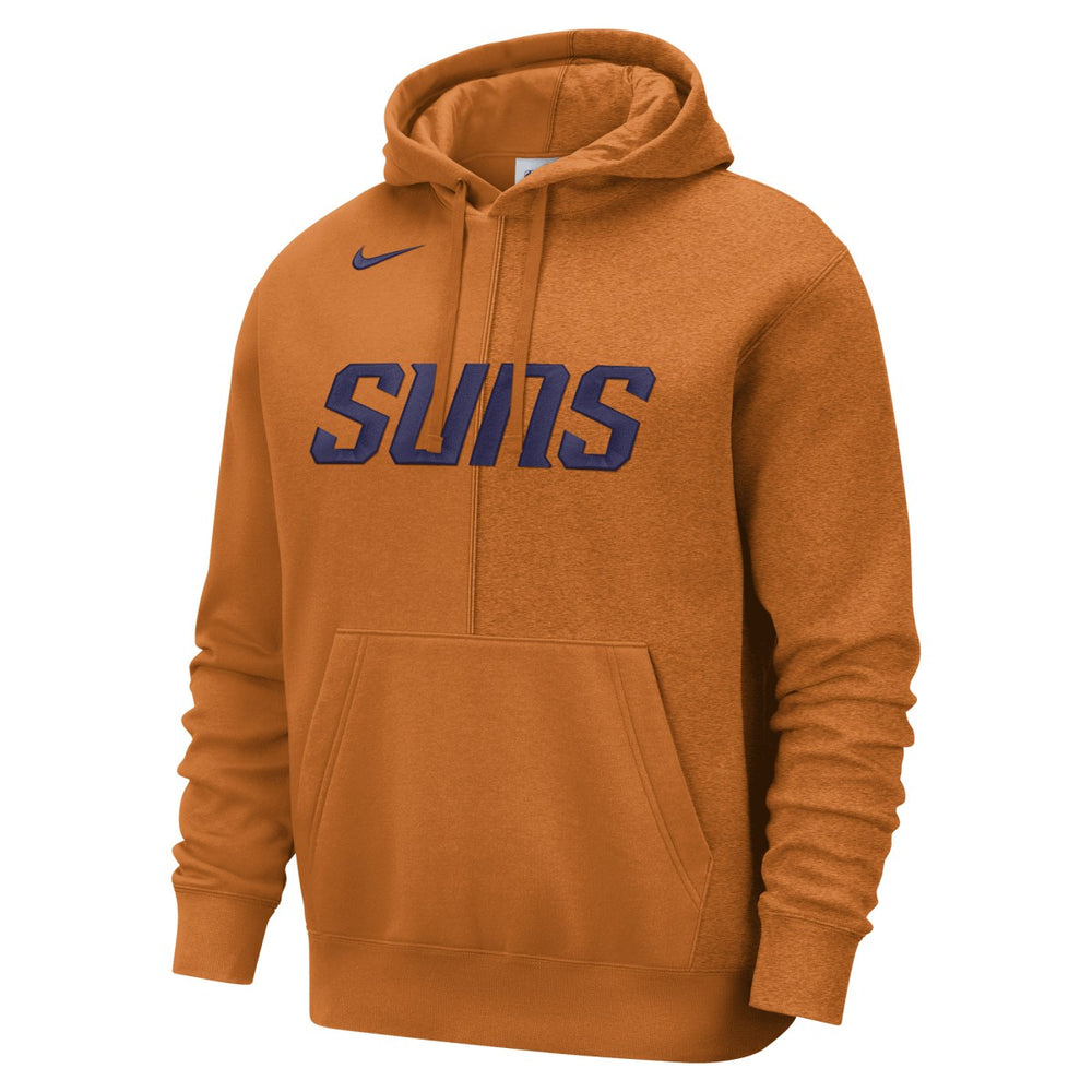 Phoenix Suns Courtside Versus Stitch Split Pullover Hoodie Orange - NBA