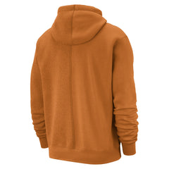 Phoenix Suns Courtside Versus Stitch Split Pullover Hoodie Orange - NBA