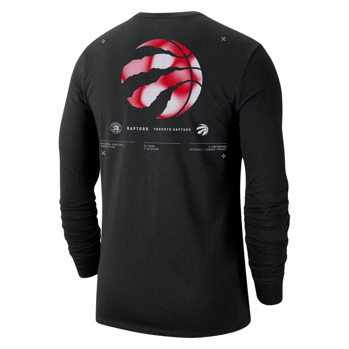 Toronto Raptors Essential Air Traffic Control Long Sleeve T-Shirt Black - NBA