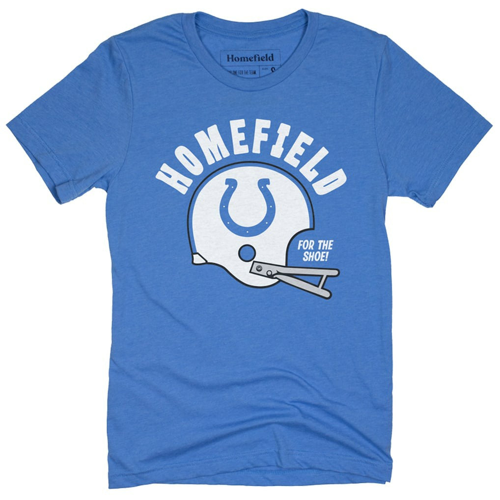Indianapolis Colts Homefield Helmet T-shirt Royal | NFL