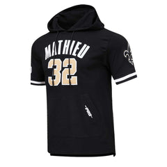 Tyrann Mathieu New Orleans Saints Pro Standard Player Name & Number Hoodie T-Shirt Black | NFL