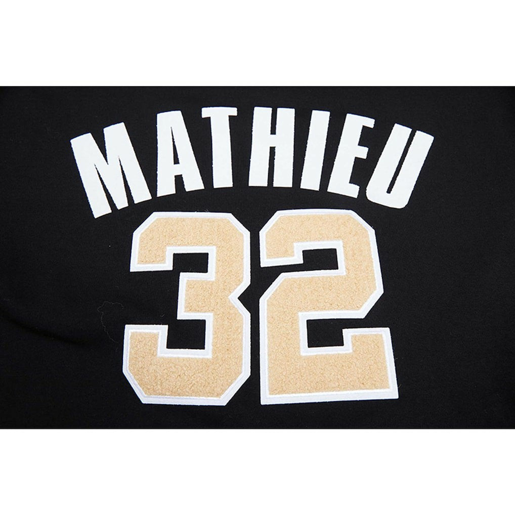 Tyrann Mathieu New Orleans Saints Pro Standard Player Name & Number Hoodie T-Shirt Black | NFL
