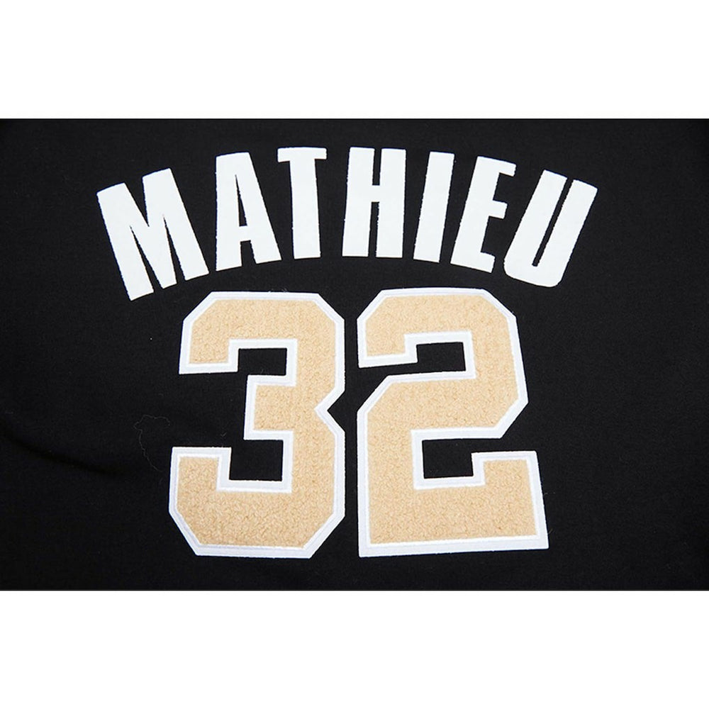 Tyrann Mathieu New Orleans Saints Pro Standard Player Name & Number Hoodie T-Shirt Black | NFL