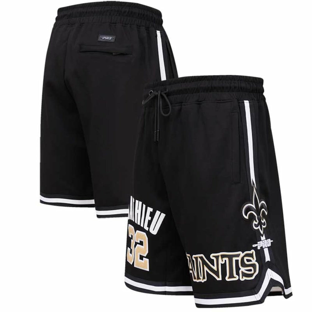 Tyrann Mathieu New Orleans Saints Pro Standard Player Name & Number Shorts Black | NFL