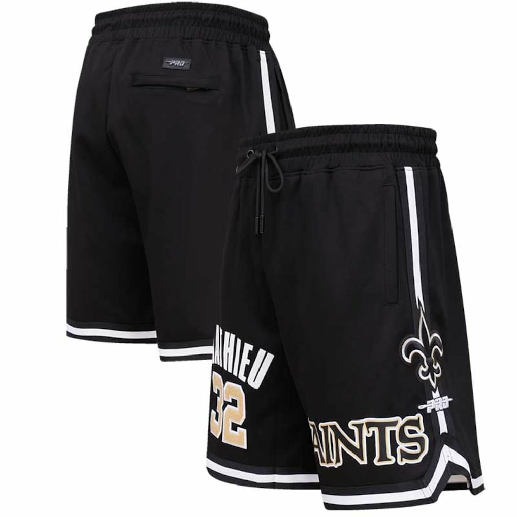 Tyrann Mathieu New Orleans Saints Pro Standard Player Name & Number Shorts Black | NFL