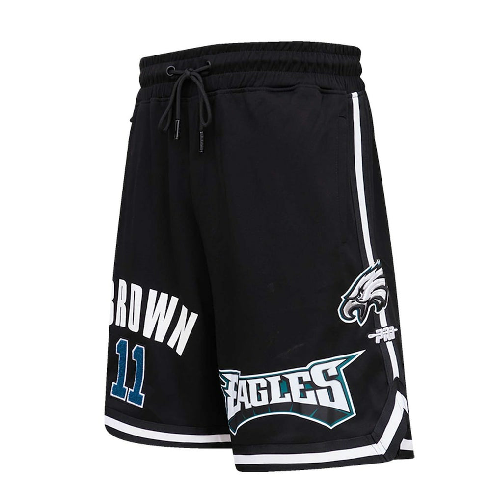 A.J. Brown Philadelphia Eagles Pro Standard Player Name & Number Shorts Black | NFL