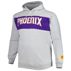 Phoenix Suns Big & Tall Wordmark Pullover Hoodie Heather Gray - NBA