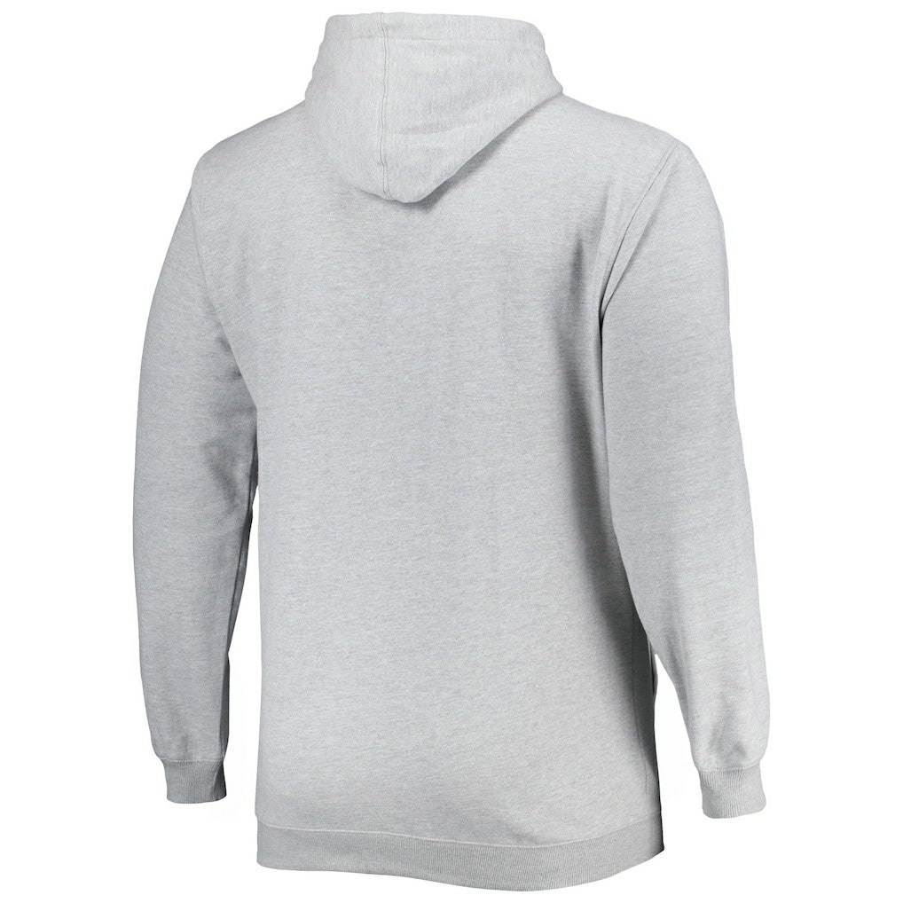 Golden State Warriors Big & Tall Wordmark Pullover Hoodie Heather Gray - NBA