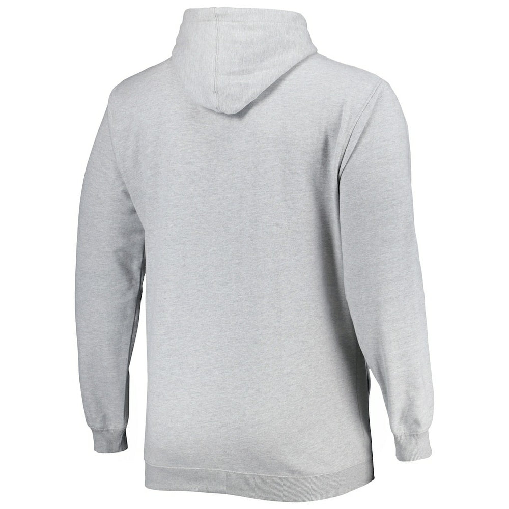 Golden State Warriors Big & Tall Wordmark Pullover Hoodie Heather Gray - NBA