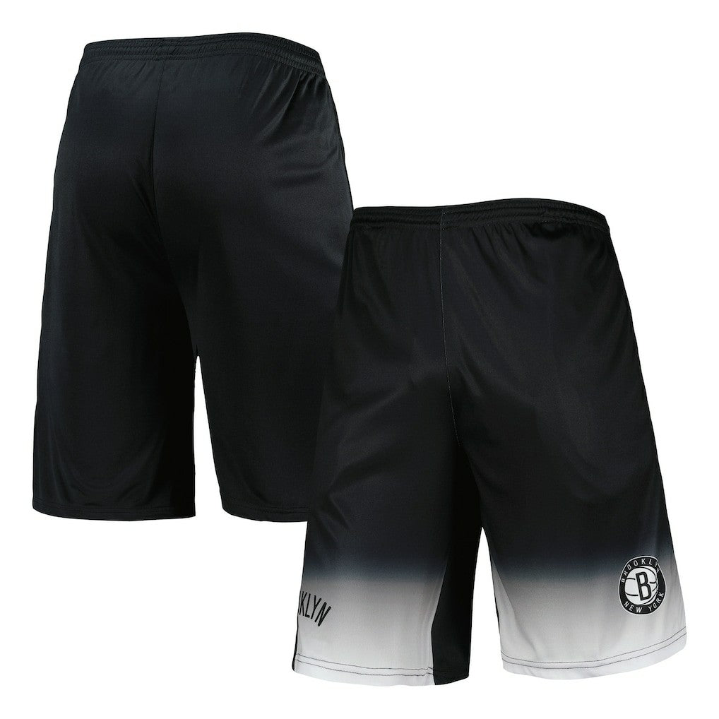 Brooklyn Nets Fadeaway Shorts Black - NBA