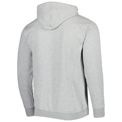 Chicago Bulls Wordmark French Terry Pullover Hoodie Heather Gray - NBA