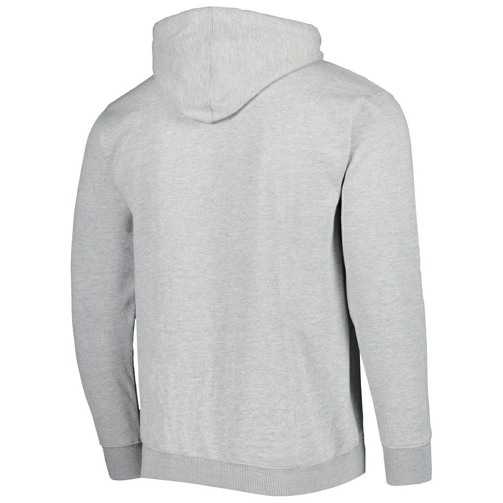 Brooklyn Nets Wordmark French Terry Pullover Hoodie Heather Gray - NBA