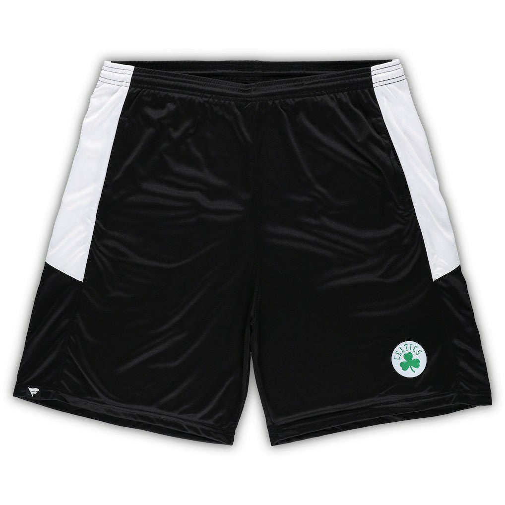 Boston Celtics Big & Tall Champion Rush Practice Shorts Black - NBA