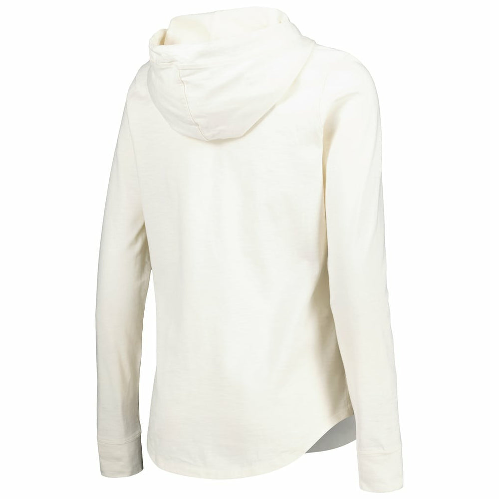 Las Vegas Raiders Women's Ashby Isles Jersey Pullover Hoodie Cream | Tommy Bahama