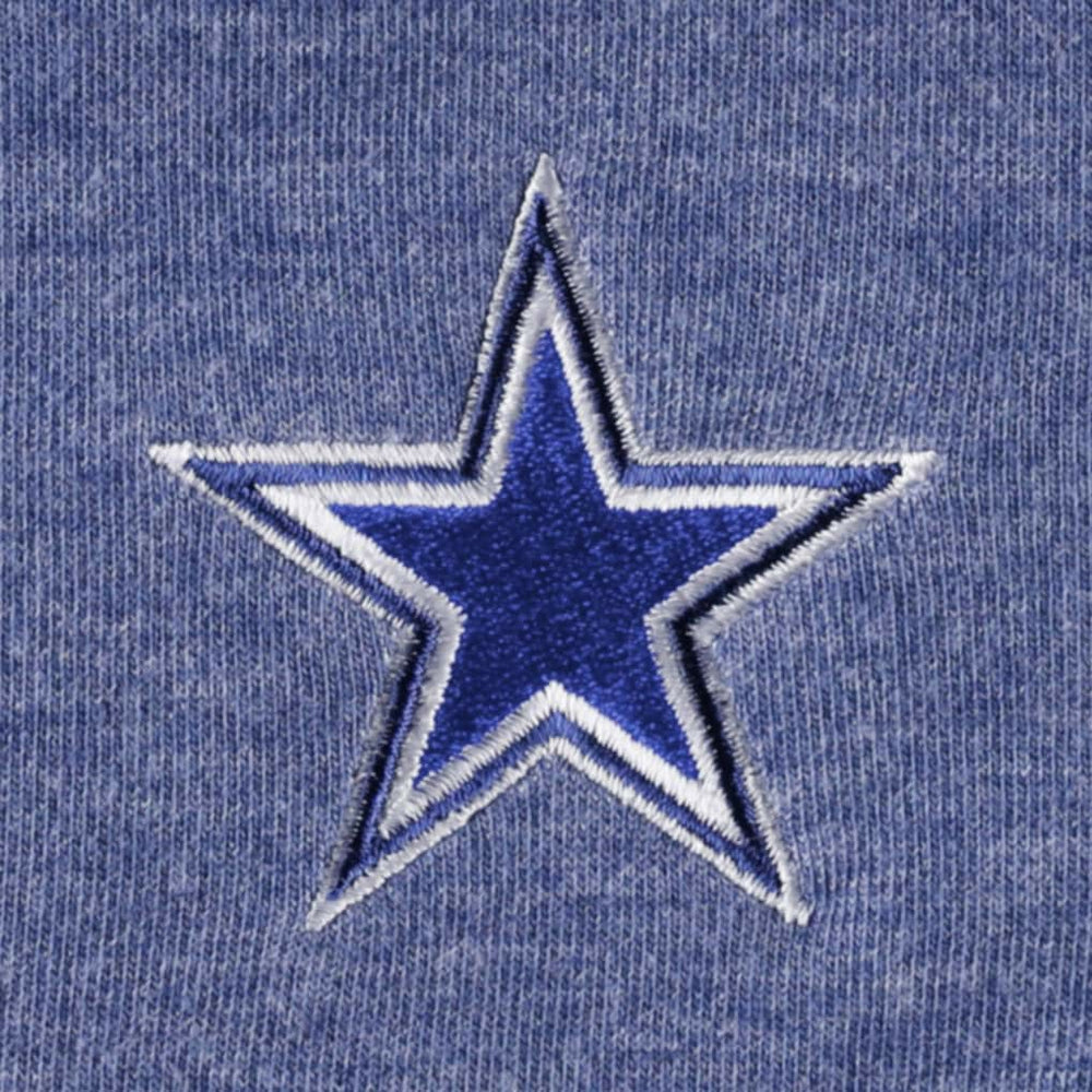 Dallas Cowboys Women's Sport Sun Fade Full-Zip Sweatshirt Heathered Navy | Tommy Bahama