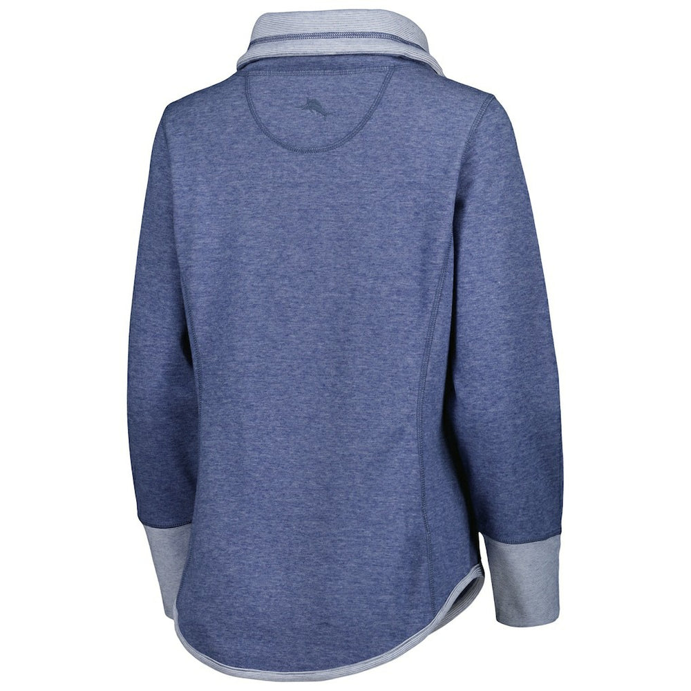 Indianapolis Colts Women's Sport Sun Fade Full-Zip Sweatshirt Heathered Royal | Tommy Bahama
