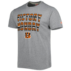 Cincinnati Bengals Homage Victory Monday Tri-Blend T-Shirt Gray | NFL
