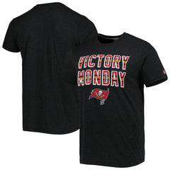 Tampa Bay Buccaneers Homage Victory Monday Tri-Blend T-Shirt Black | NFL