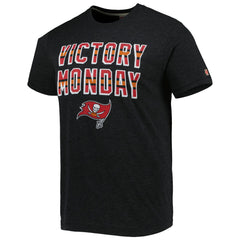 Tampa Bay Buccaneers Homage Victory Monday Tri-Blend T-Shirt Black | NFL