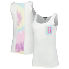 Boston Red Sox Refried Apparel Women's Tie-Dye Tank Top - MLB