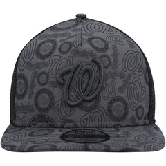 Washington Nationals New Era Repeat A-Frame 9FIFTY Trucker Snapback Hat - MLB