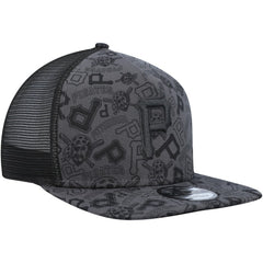 Pittsburgh Pirates New Era Repeat A-Frame 9FIFTY Trucker Snapback Hat - MLB
