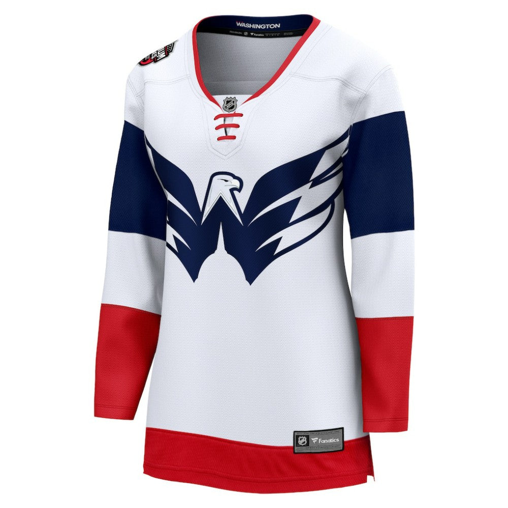 Washington Capitals Fanatics Women's 2023 NHL Stadium Series Breakaway Blank Jersey - White - NHL