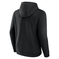 Utah Jazz Hardwood Logo Pullover Hoodie Black - NBA