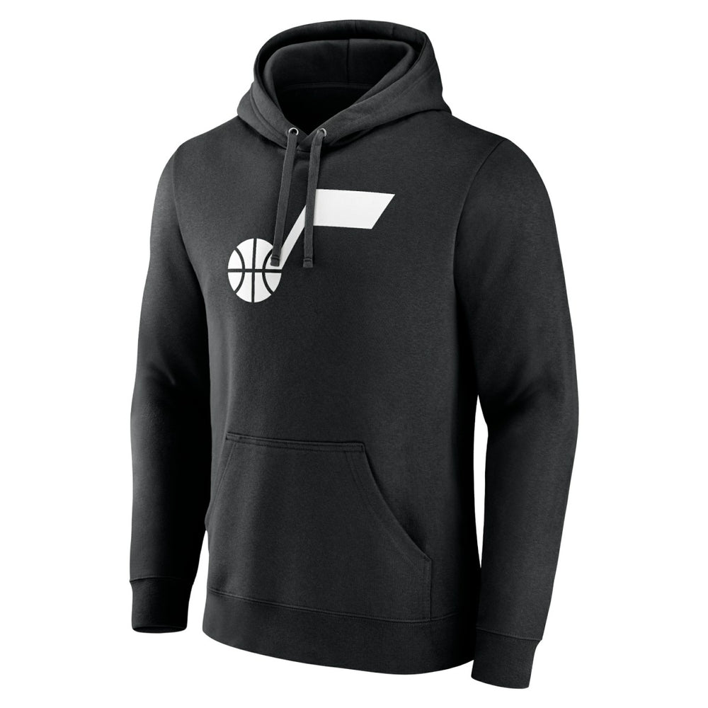 Utah Jazz Alternate Logo Pullover Hoodie Black - NBA