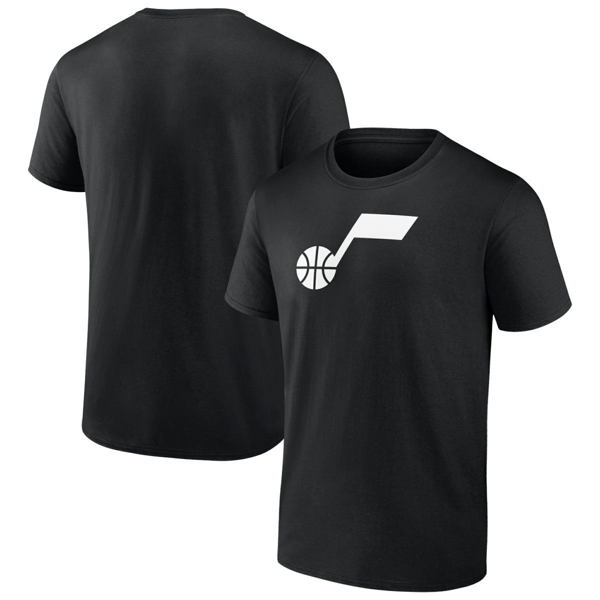 Utah Jazz Primary Logo T-Shirt Black - NBA