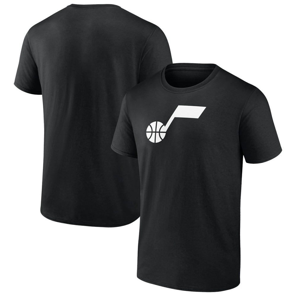 Utah Jazz Primary Logo T-Shirt Black - NBA