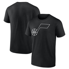 Utah Jazz Taylor Logo T-Shirt Black - NBA