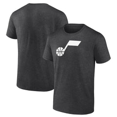 Utah Jazz Alternate Logo T-Shirt Charcoal - NBA