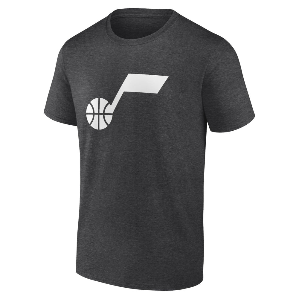Utah Jazz Primary Logo T-Shirt Charcoal - NBA