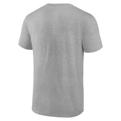 Utah Jazz Solid Primary Logo T-Shirt Heathered Gray - NBA
