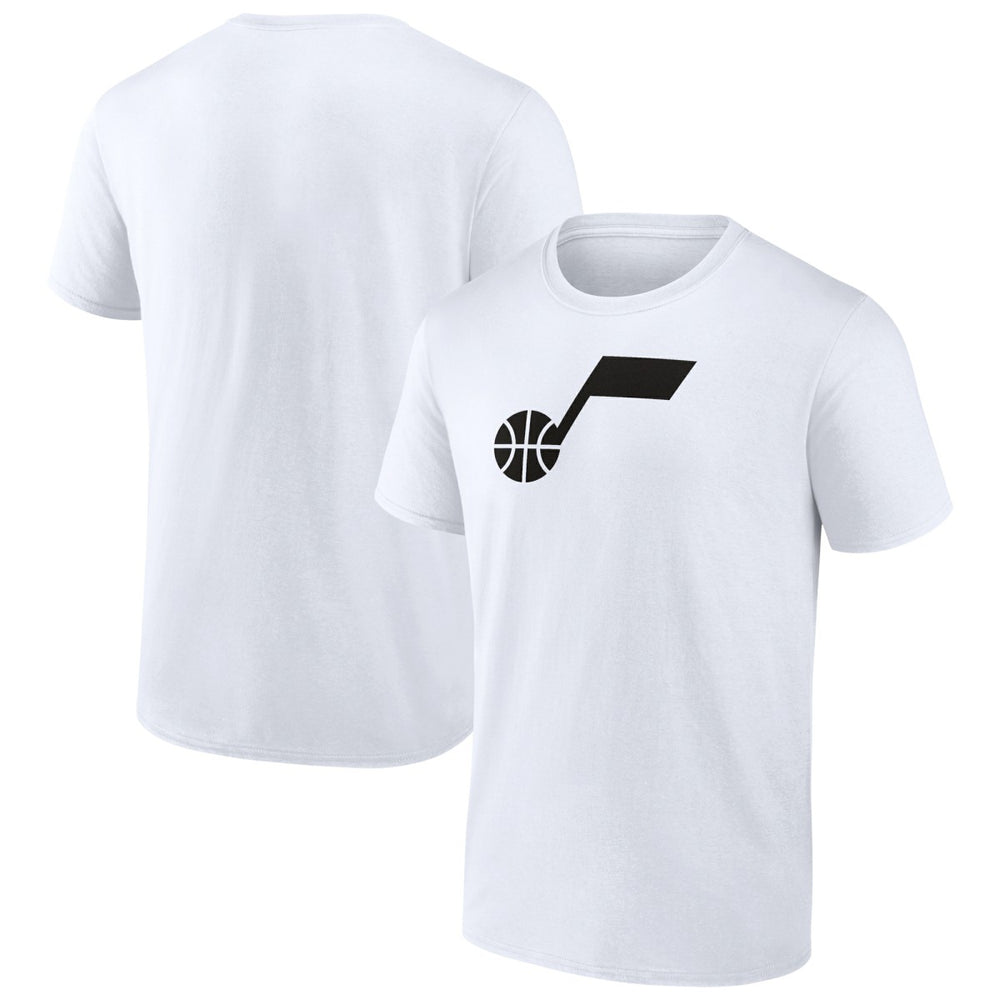 Utah Jazz Solid Primary Logo T-Shirt White - NBA
