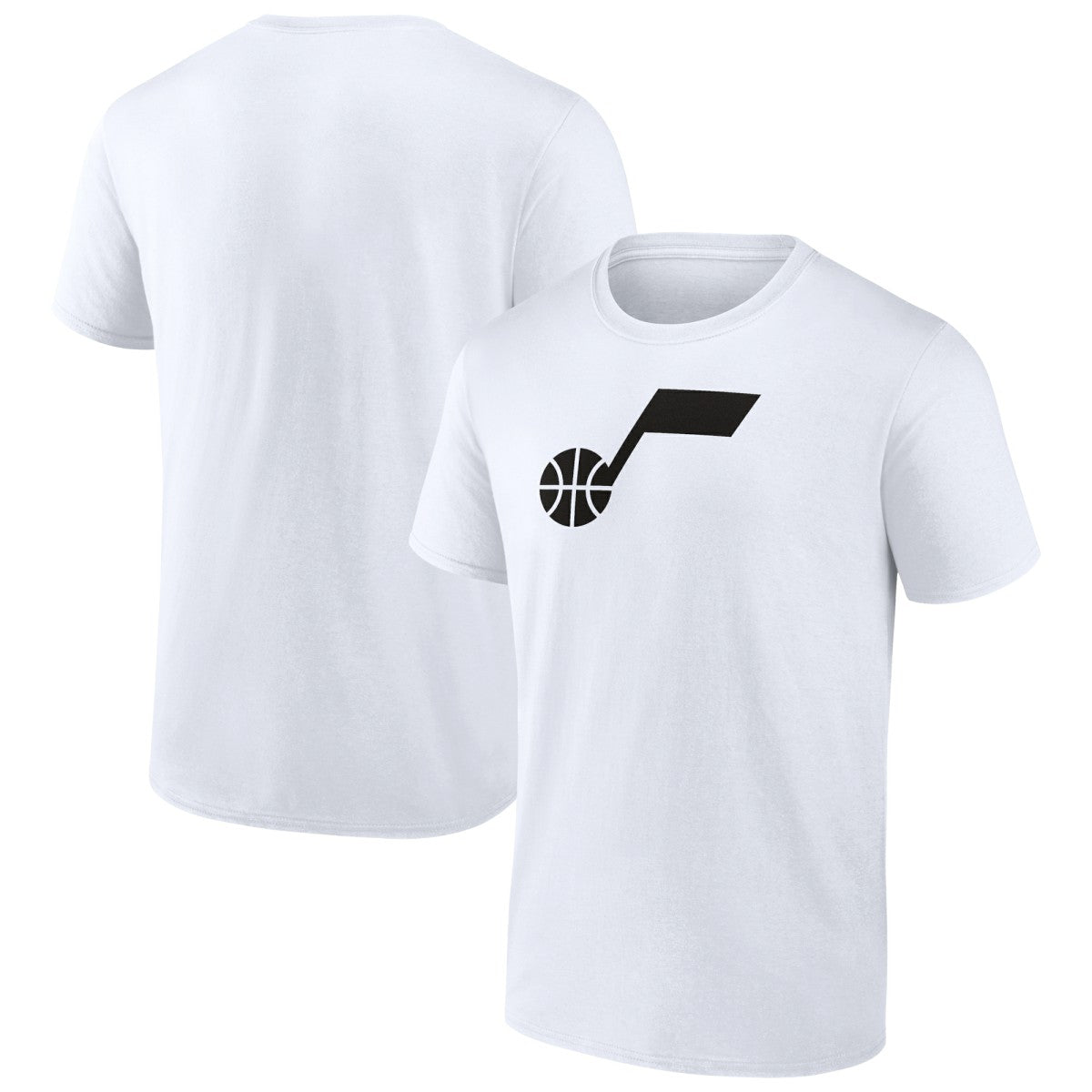 Utah Jazz Solid Primary Logo T-Shirt White - NBA