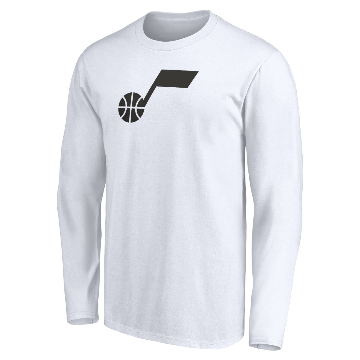 Utah Jazz Primary Logo Team Long Sleeve T-Shirt White - NBA