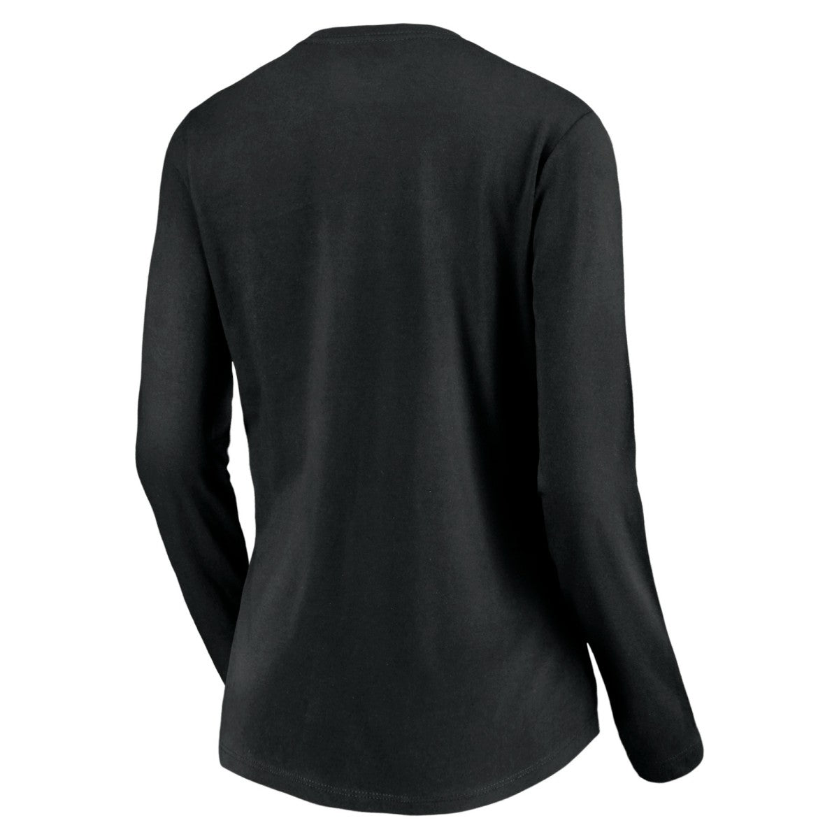 Utah Jazz Women's Primary Logo Team Long Sleeve V-Neck T-Shirt Black - NBA